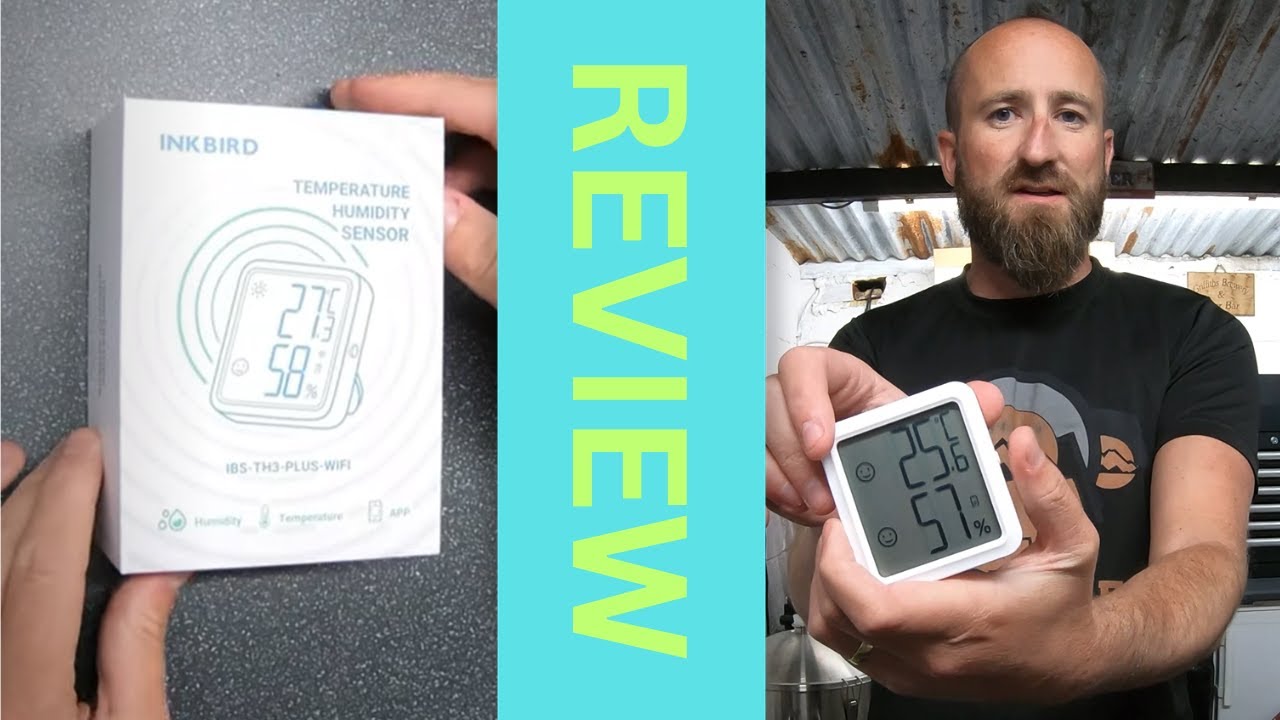 INKBIRD Bluetooth Thermometer Hygrometer Temp Humid Data Recorder Logger Reptile