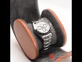 leather watch case storage travel box