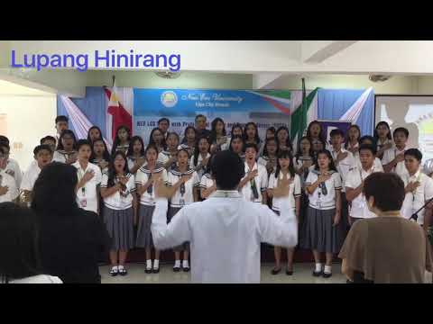 Philippine National Anthem By New Era University CHORAL ARTISTS 
