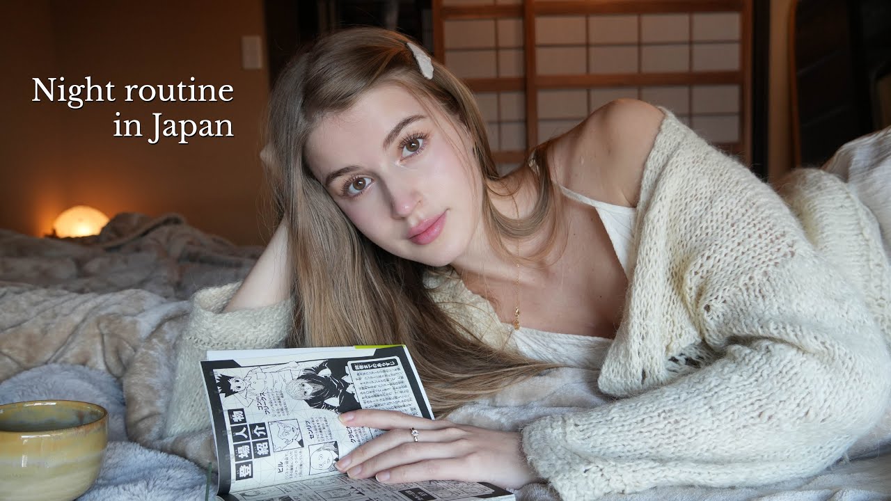 Night Routine of a German Girl living in Japan 🍵