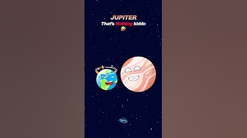 Earth VS Jupiter VS Sun VS pulsar #pulsar #jupiter #earth #sun