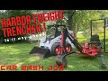 Harbor Freight Trencher put to work! Video Updates