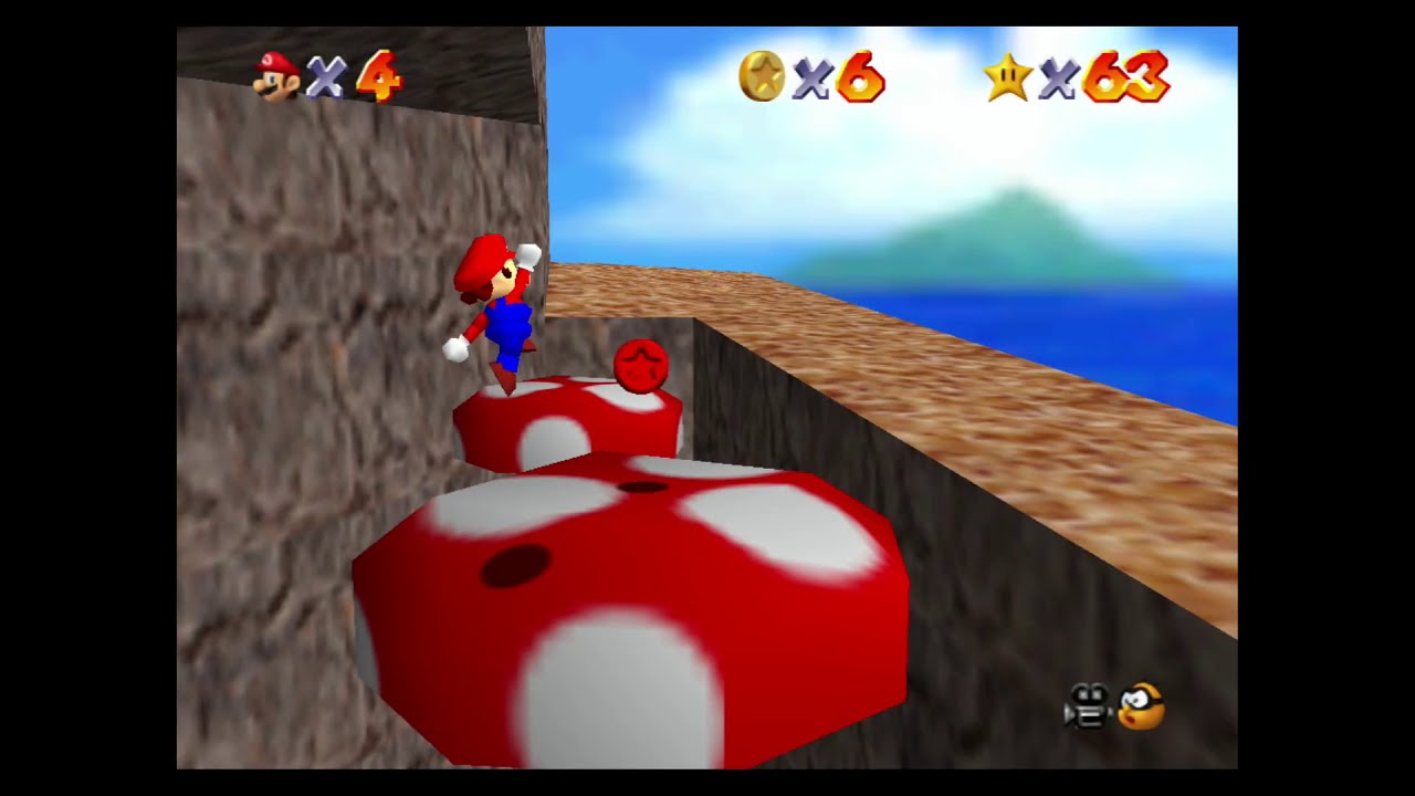 Scary Shrooms Red Coins 12 Tall Tall Mountain Super Mario 64 Super Mario 3d All Stars Ahq Youtube