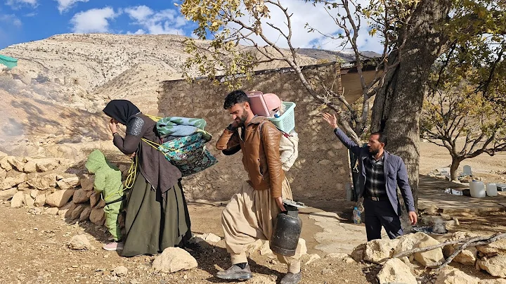 Amina's family's time is up and they are thrown out of the temple by the monk.