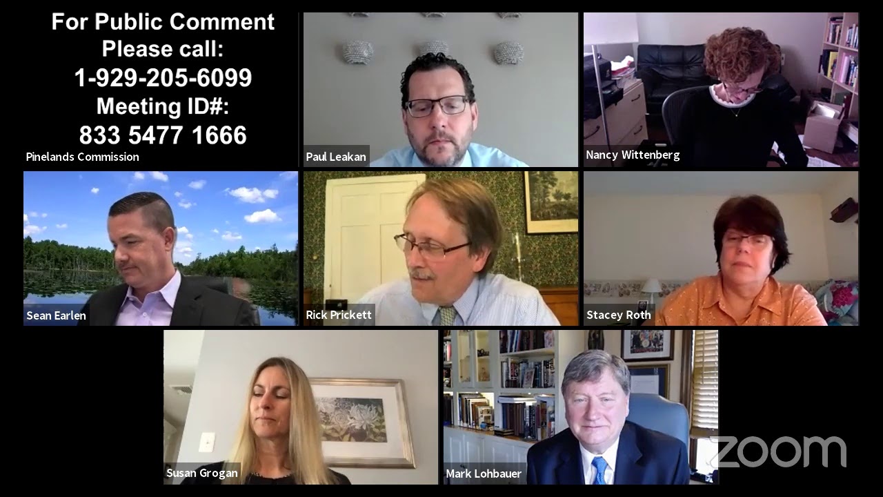 Pinelands Commission Meeting Friday, May 8, 2020 YouTube