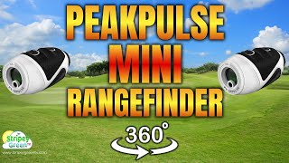 Peakpulse Mini Ccb1000Ag Golf Laser Rangefinder 360 Degree Close Up