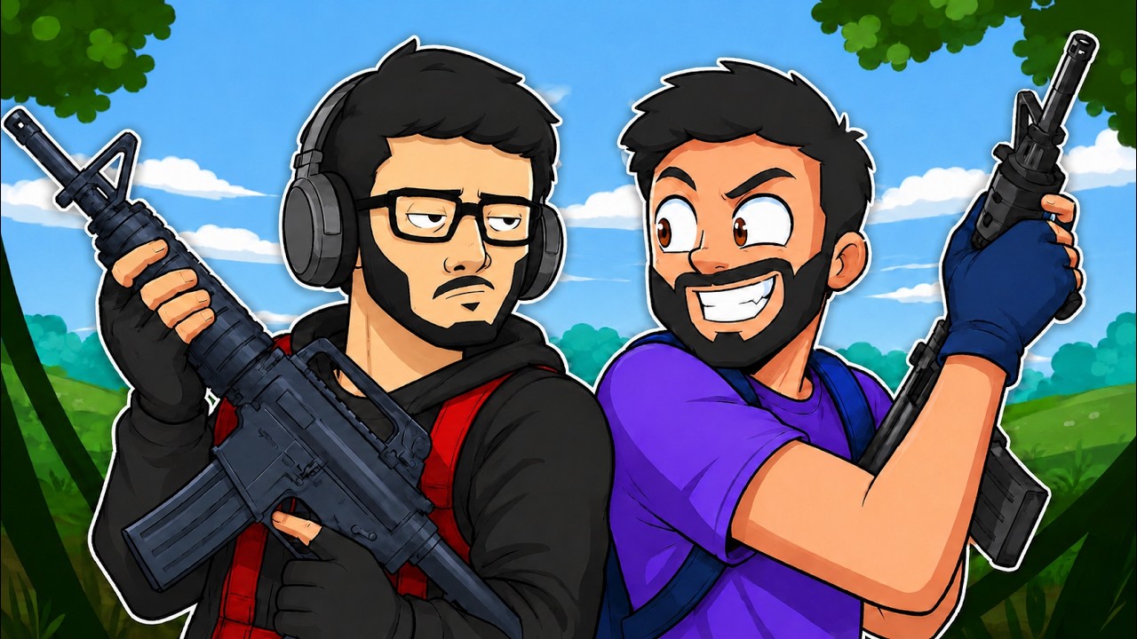 Gaming With Carryminati, Aang & Potato Later