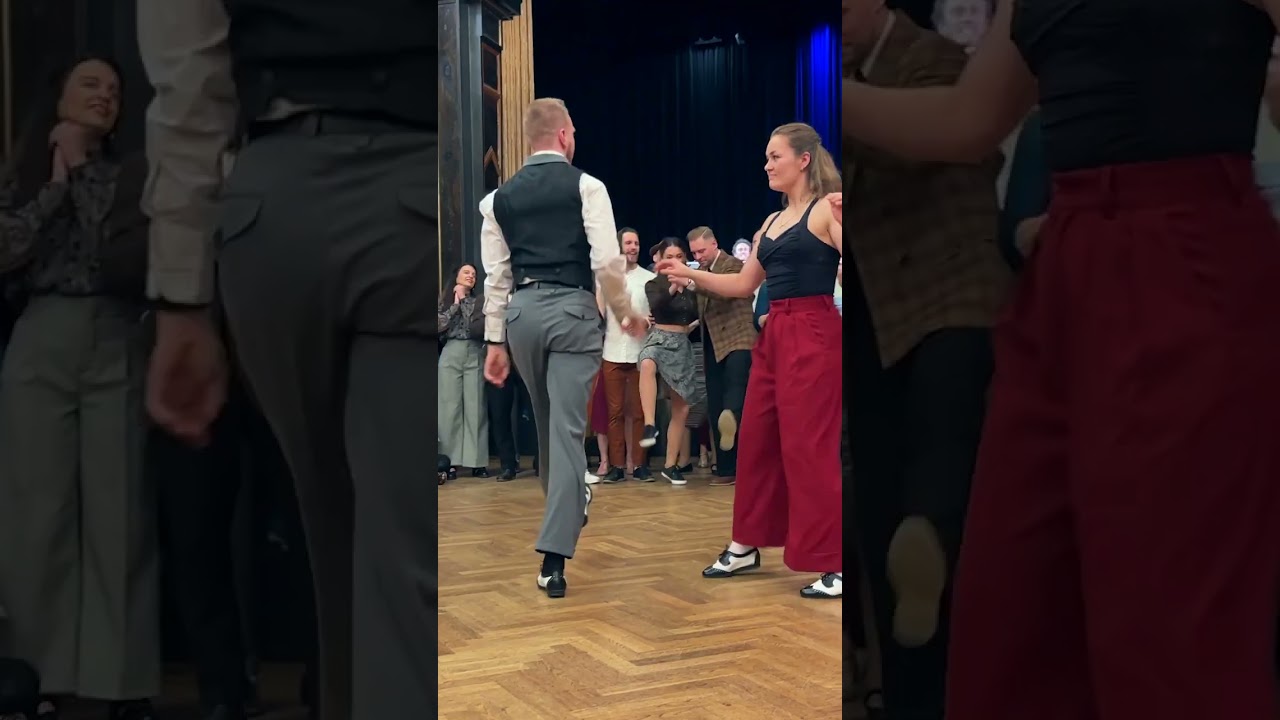 Rock That Swing 2023 Teachers Presentation - Anna and Masi (FIN) #Shorts #Swing #SocialSwing