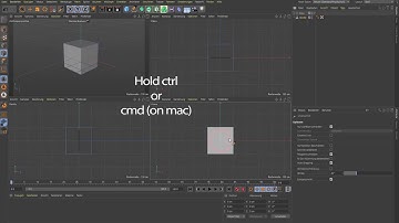 Cinema 4D how to cut a hole in a polygon EASY AND FAST WAY
