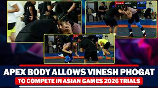 WATCH: Wrestler Vinesh Phogat Practices as SC Allows Her to Compete in Asian Games Selection Trials