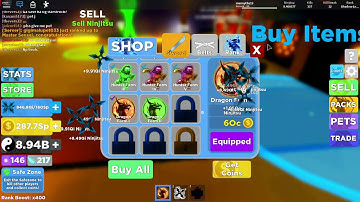 ⚔️PET COMBAT!⚡ Ninja Legends hack script working pastebin 2019