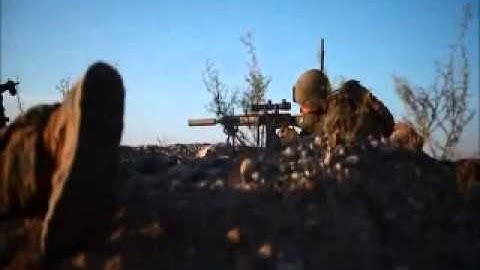 Sniper Engagements on enemy combatants, Barrett Rifle, M40a3