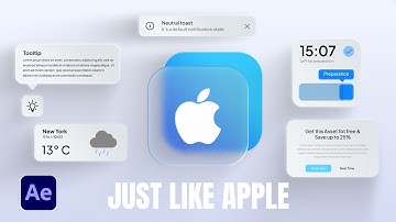Create Motion Graphics Just Like Apple in After Effects