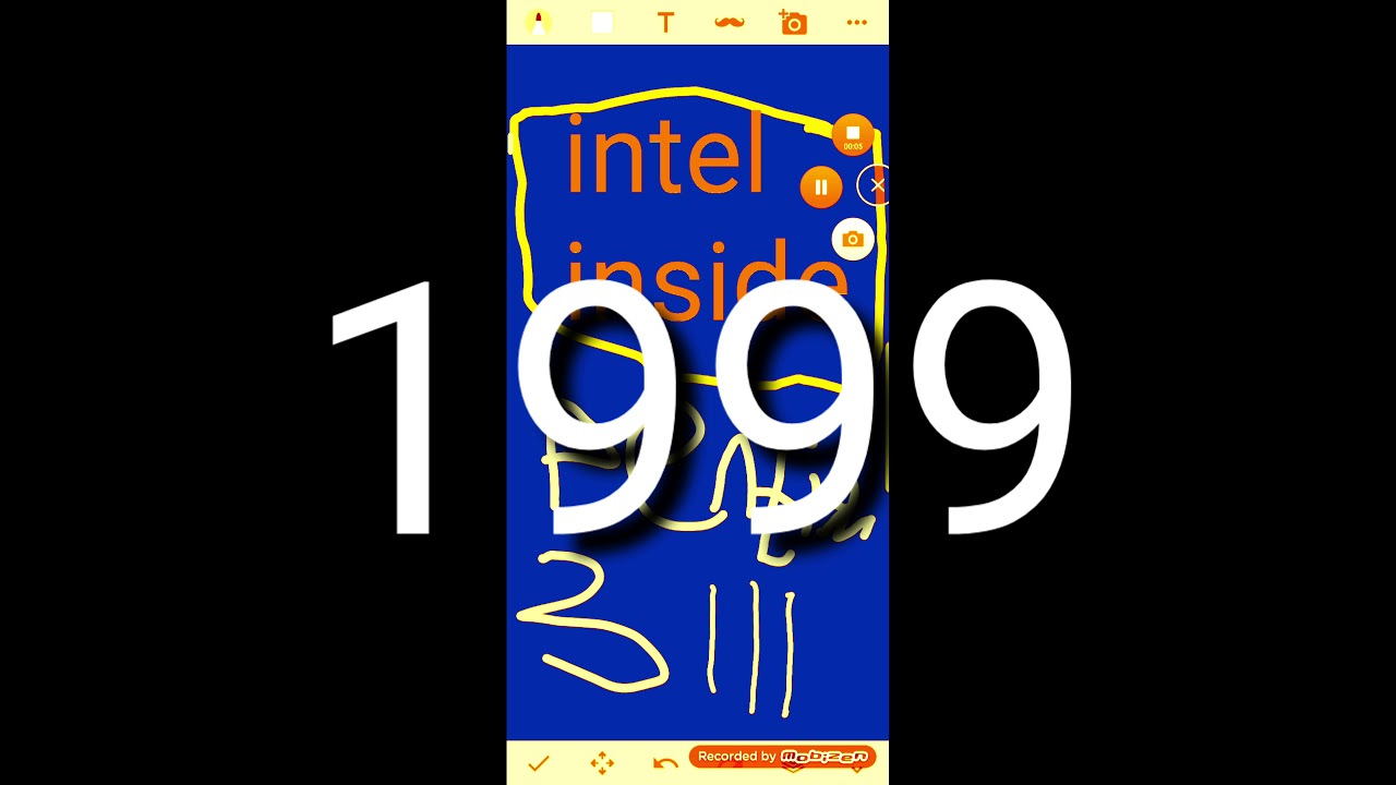 intel logo evolution 1999-current - YouTube