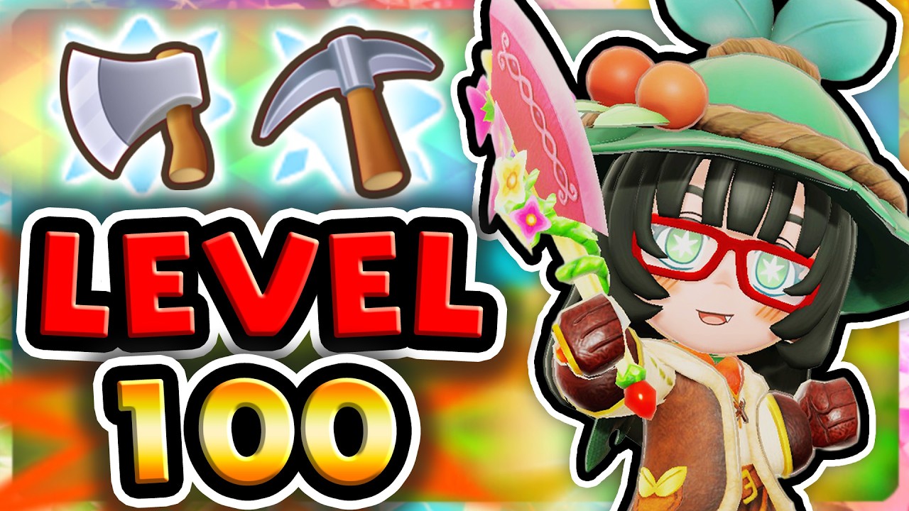 How I Exploited Dragontree for Level 100 Woodcutter and Miner 100 in Fantasy Life i Ginormosia