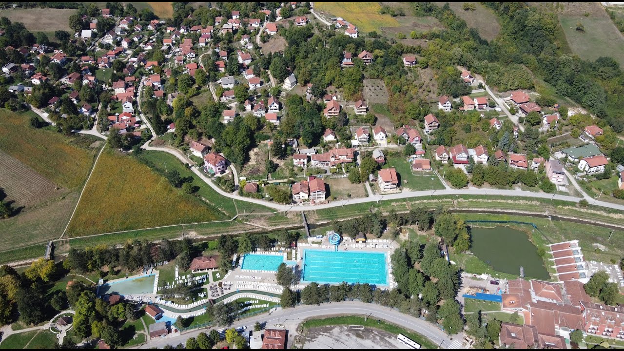 BANJA VRUJCI IZ VAZDUHA | SERBIA FROM THE AIR #drone #travel #termal #spa #trip #excursion