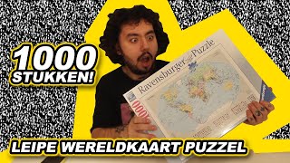 LEIPE WERELDKAART PUZZEL (1000 Stukken) screenshot 1