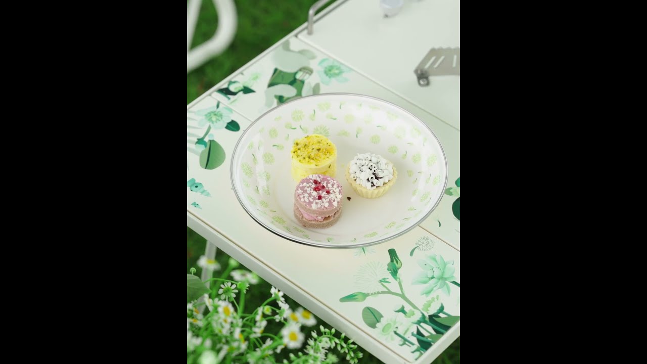 Camping In The Forest Alocs Ceramic Dishes