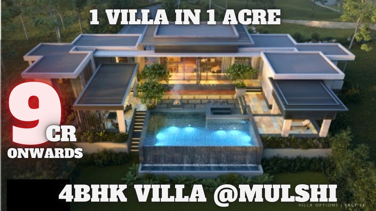 4BHK Independent Bungalow For Sale at Lonavala | Mulshi | 1Villa In 1Acre | Luxurious 4BHK Bungalow