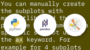 How to plot multiple dataframes in subplots
