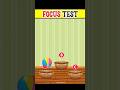 Focus Test : 03 | Hindi puzzle and riddles | IQ Test #viral #shorts #shortvideo