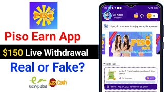 Piso Earn App | Piso Earn App Withdrawal Proof | Piso Earn App Real or Fake | Piso Earn App Payment screenshot 4