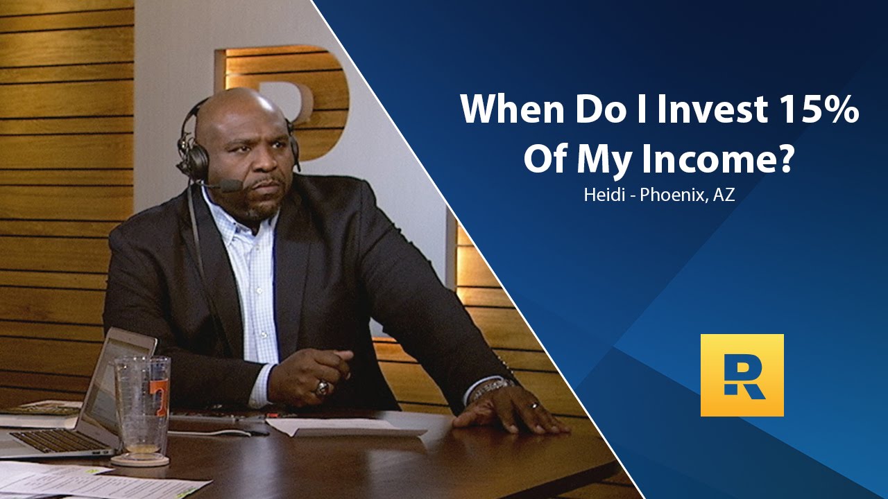 When Do I Start Investing 15% Of My Income? When Do I Start Investing 15% Of My Income?