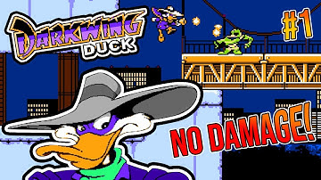 Darkwing Duck (NES) | Level 1 (Full Game) | Walkthrough / Playthrough / Gameplay