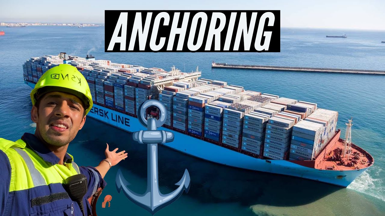 Anchoring A 250,000 Tons Ship In 10 Minutes 