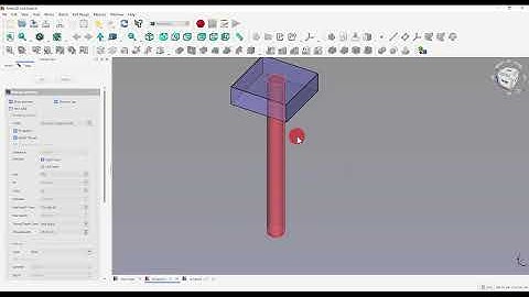 3D-modellering FreeCAD 0.19 - Gatfunctie