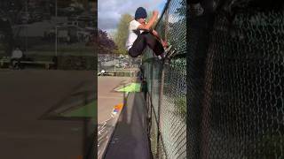 Fence Hack… Cheat Code Activated 😏🔥 #skateboarding #skateboard #extremesports #skate #sports #viral