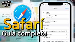 Cómo usar App Safari Todos sus SECRETOS y Utilidades OCULTAS