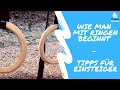 Wie man mit Ringen im Calisthenics beginnt - Tipps für Einsteiger