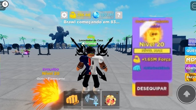 COMO CONSEGUIR OS MELHORES PETS DE ROBUX *EVOLUÍDOS* DE GRAÇA NO MUSCLE  LEGENDS!! (Roblox) 