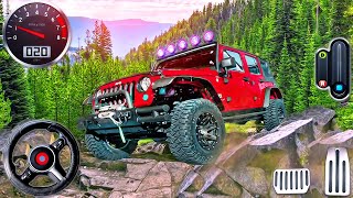 Offroad Jeep Driving Simulator - Luxury SUV 4x4 Prado Stunts - Android GamePlay #3 screenshot 5