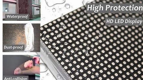 HD 4K GOB LED Display- Anti-collision Testing