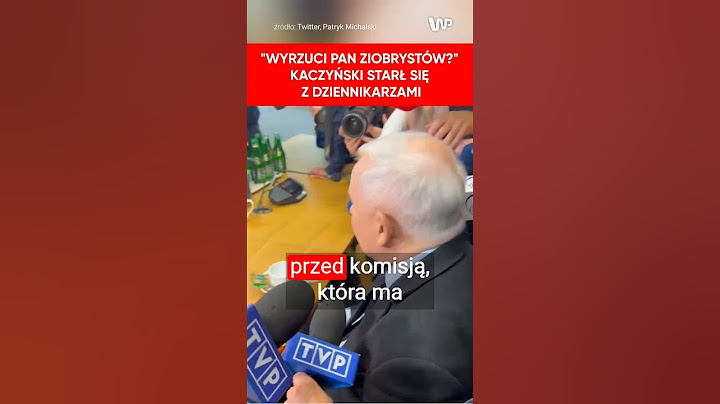 Kaczyński zbywał dziennikarzy. Otoczyli go na komisji śledczej