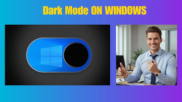 How to enable dark mode on windows quick & easy guide