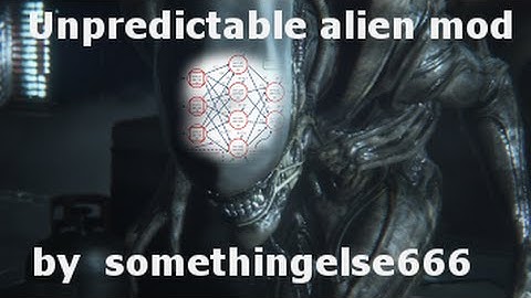 Alien Isolation - unpredictable alien mod - no music no comment
