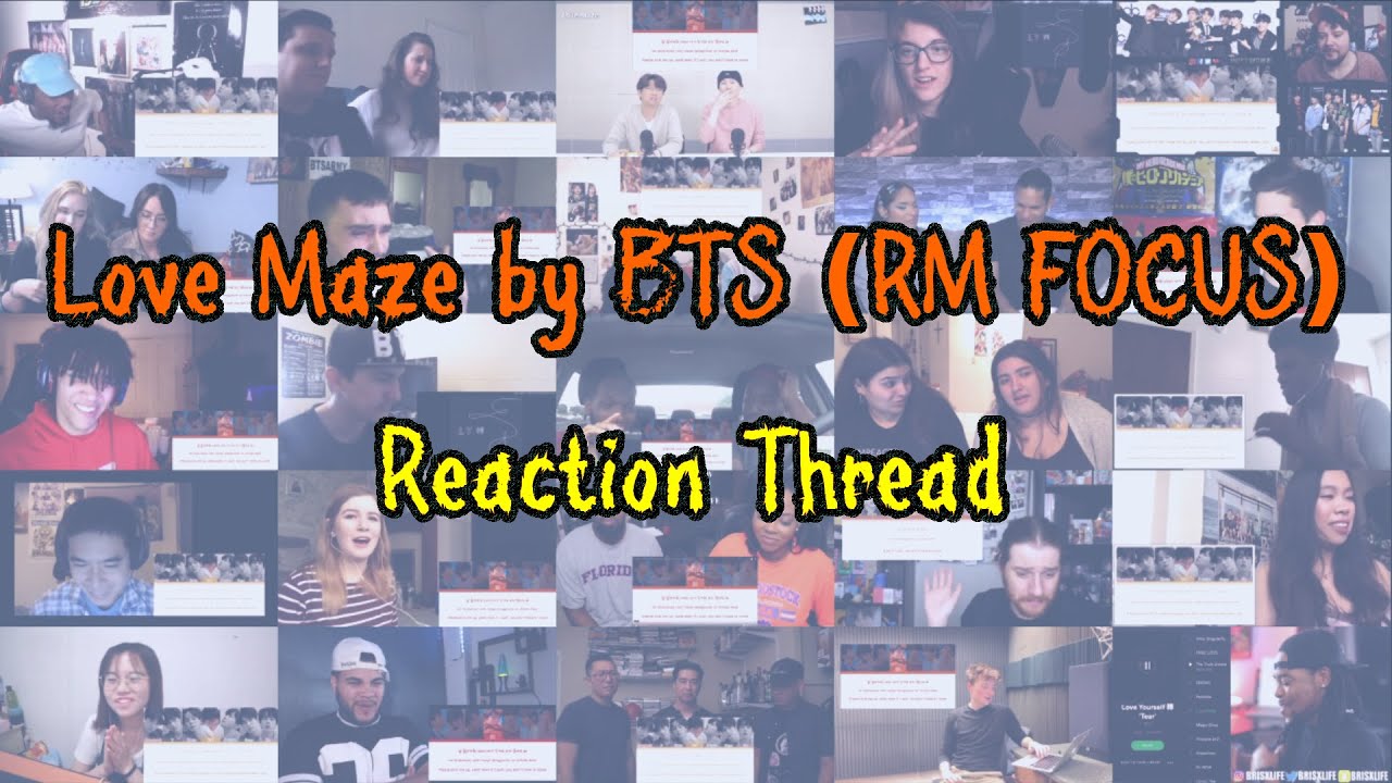 Love Maze by BTS - RM Rap Verse | Reaction Thread