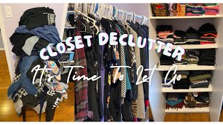 Closet Declutter | It’s Time To Let Go | Huge Closet Clean Out