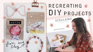 Recreating DIY projects (from my old blog!)