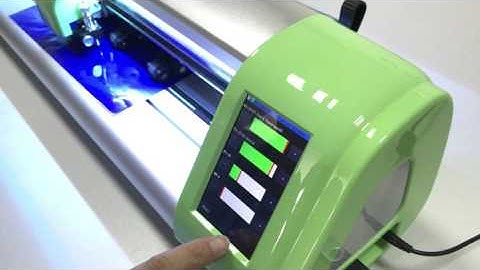 MOMO Vinyl Cutter   Test the cutting force