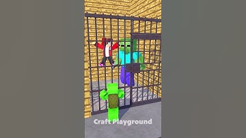 The door is unlocked - Funny MAIZEN Minecraft Animation #shorts #baba