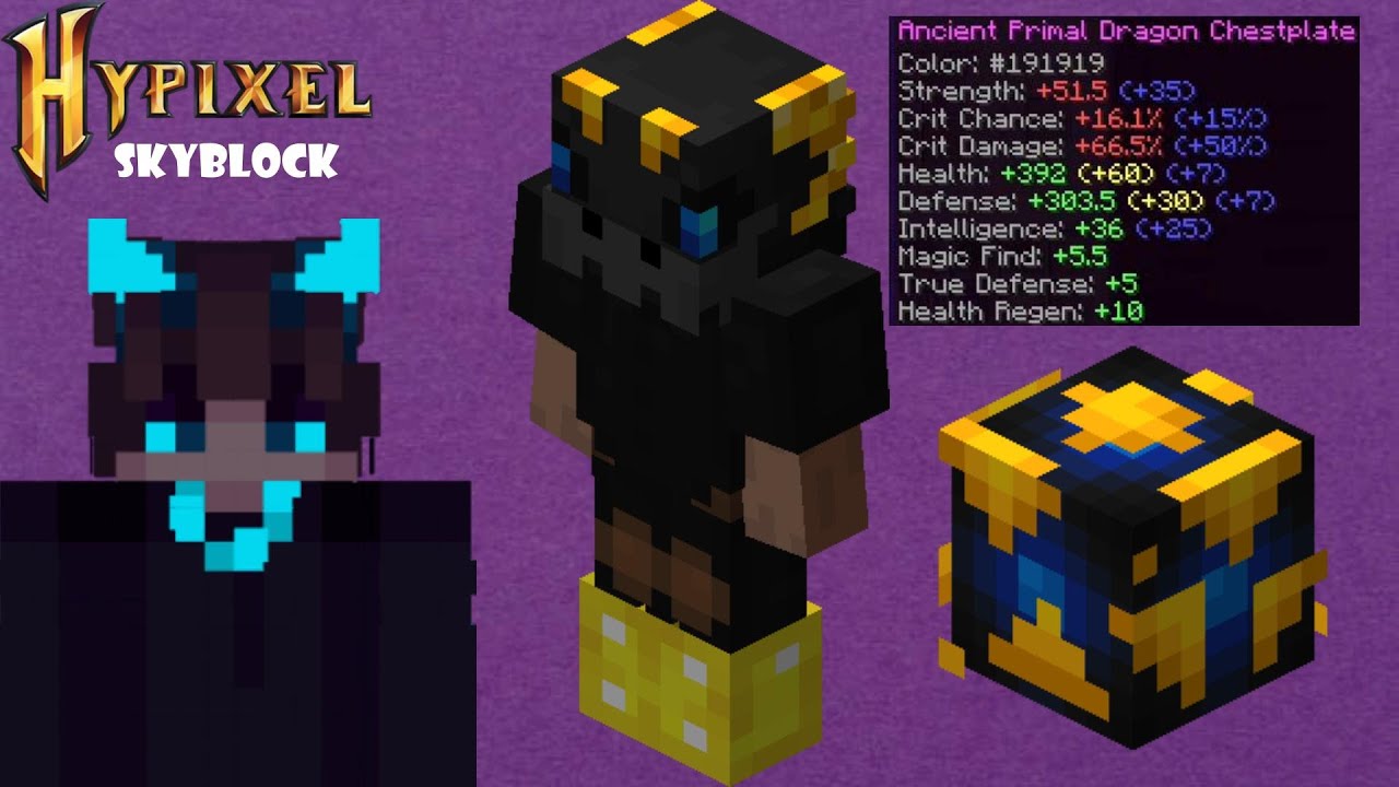 NUEVA ARMADURA DE DRAGON NUEVO EVENTO Y CAMBIO A PETS HYPIXEL SKYBLOCK