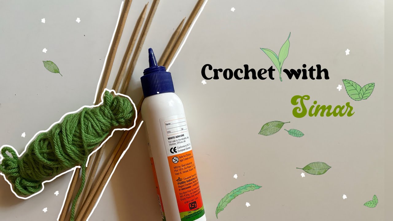 DIY Crochet Flower Stems 🌸 | Easy & Budget-Friendly Hack |