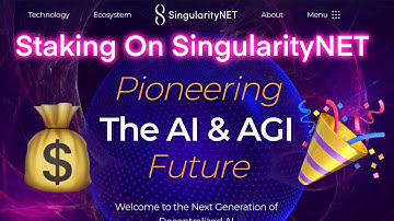 Cardano Staking On SingularityNET AI Decentralized Platform