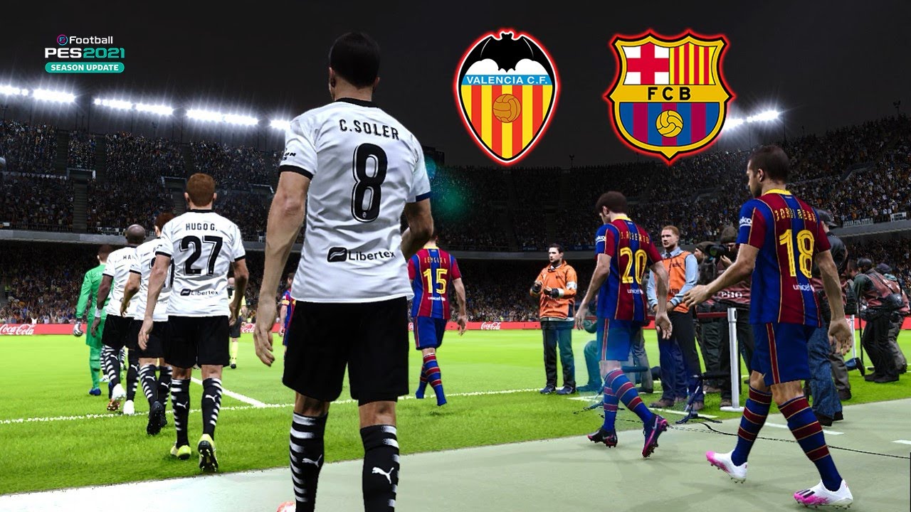 PES 2021 | VALENCIA vs BARCELONA | Master League #4
