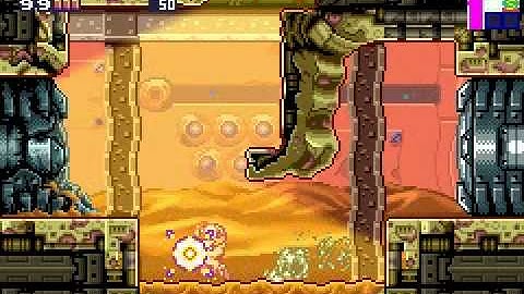 Metroid Fusion (hard) - 9-10 - Security level 2 blocks X from desert but not water (long title yay)?