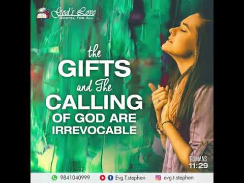 Dr. Vincent Kan "The Gifts of the Holy Spirit - Gifts and Calling" (Romans 11:29)